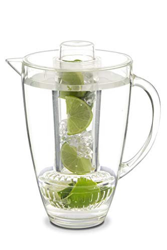 Fruit Infusion Flavor Pitcher - 94oz Clear for Healthy, Refreshing Beverages