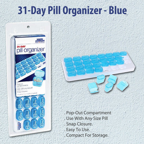 monthly pill organizer