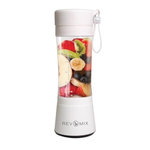 Handy Gourmet RevMix for Smoothies & Shakes On The Go (White)