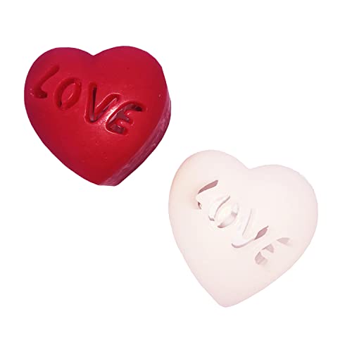 Eclipse Geometrics Color-Changing LED Flameless Wax Ornaments (Heart)