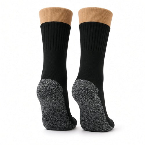 35 Below Aluminized Fiber Socks 2-Pack Black S/M