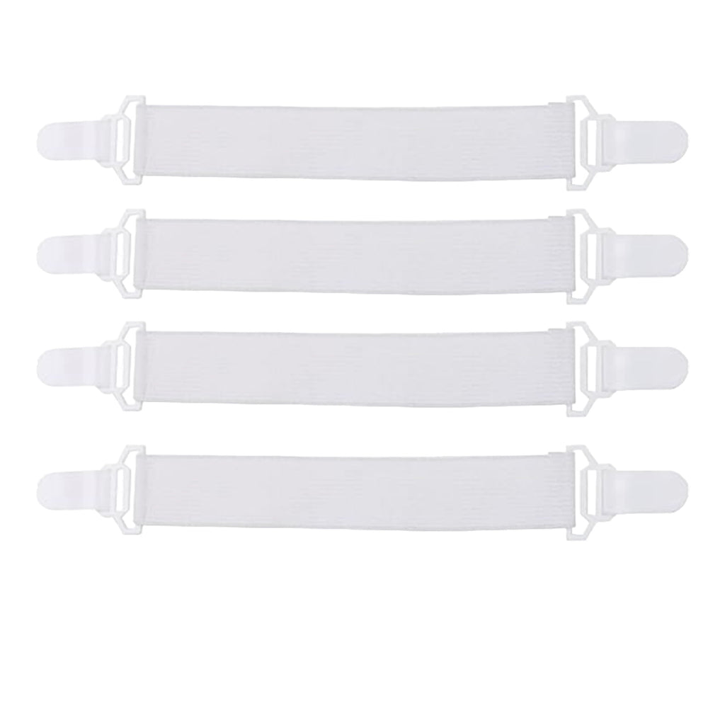 Bed Sheet Holders - Keeps Your Bed Sheets & Ironing Cover in Place - Set of 4