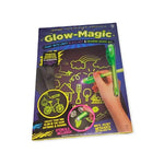 Glowing Blacklight Drawing Board and Pen