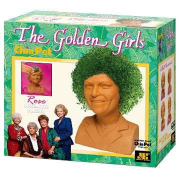 Chia Pet Planter - The Golden Girls - Rose