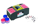 Jobar 2-Deck Automatic Card Shuffler: Perfect for Poker and Card Games