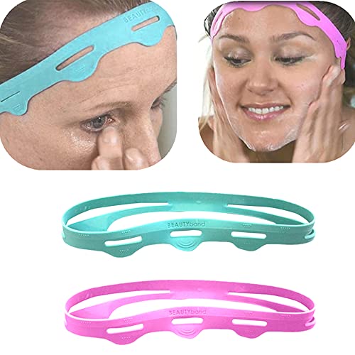 Beauty Band - Anti-Wrinkle Facelifting Band - Assorted Colors - One Pack