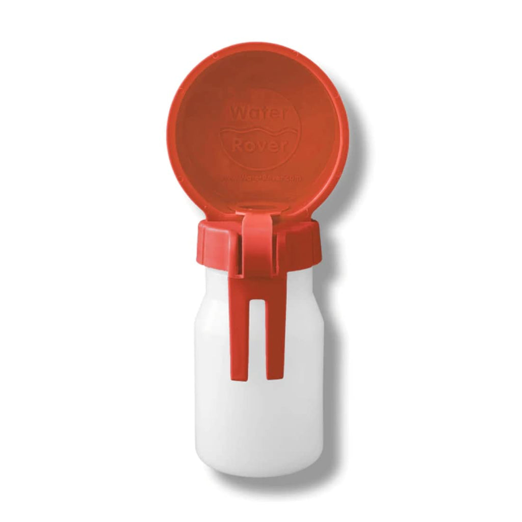 Water Rover Smaller 3.5-inch Bowl and 8 Ounce Bottle, Red