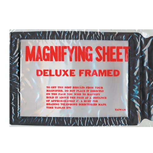 Page-Size Magnifier for Reading Books (7x10)