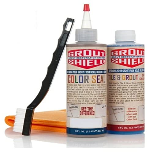 Grout Shield Grout Restoration System- (Dark Ash)