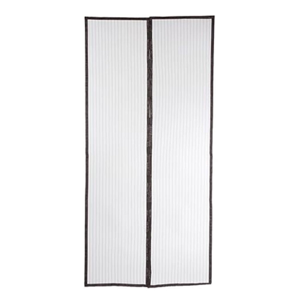 IdeaWorks Insta-screen Magic Magnet Screen Door, Black