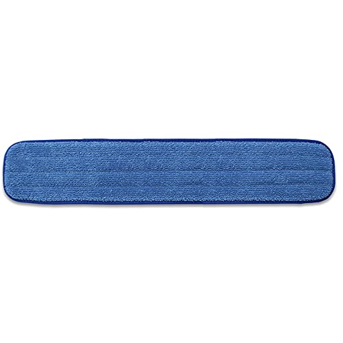 36" Blue Wet Pad Microfiber Replacement Mop Pad Refill Commercial Cleaning
