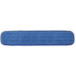 36" Blue Wet Pad Microfiber Replacement Mop Pad Refill Commercial Cleaning