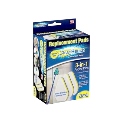 Replacement Pads for use Clean Reach - 3-in-1 Angled Pads