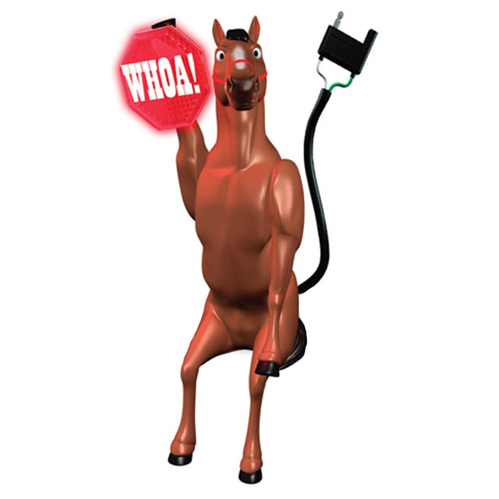 Hitch Critters Animated Ball Hitch Cover and Brake Light - Whoa Horsey