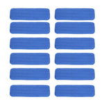 MicroFiber Swivel Mop Pad Refill, 12 pack