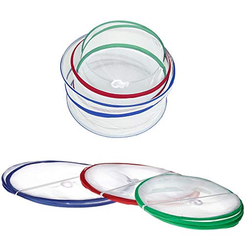 Handy Gourmet Pop Up Food Covers - Set Of 3