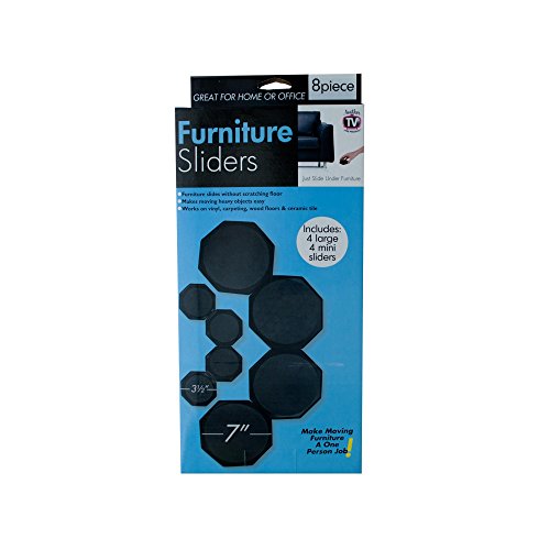Furniture Sliders  (4 Small & 4 Large)