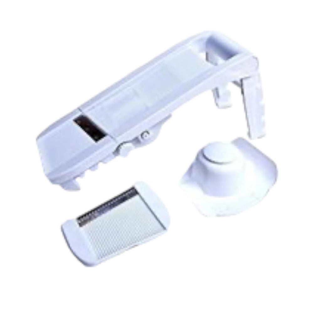 Super Slicer Professional Mandoline Slicer - Adjustable Thickness for Thick & Thin Slices, Veggie Cu