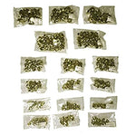 GeMagic Gold Studs - 500 pieces-  Assorted Pack