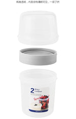 2-Way Meal Prep Container with Detachable Top -  560mL