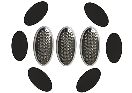 PedEgg Replacement Blades with Emery Pads – 3-Pack