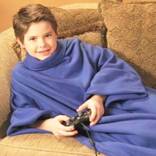 Warmie for Kids - Cozy Blank with Sleeves - Blue