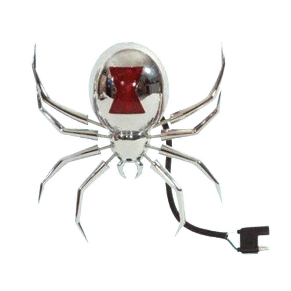 Hitch Critters Animated Ball Hitch Cover and Brake Light - Black Widow