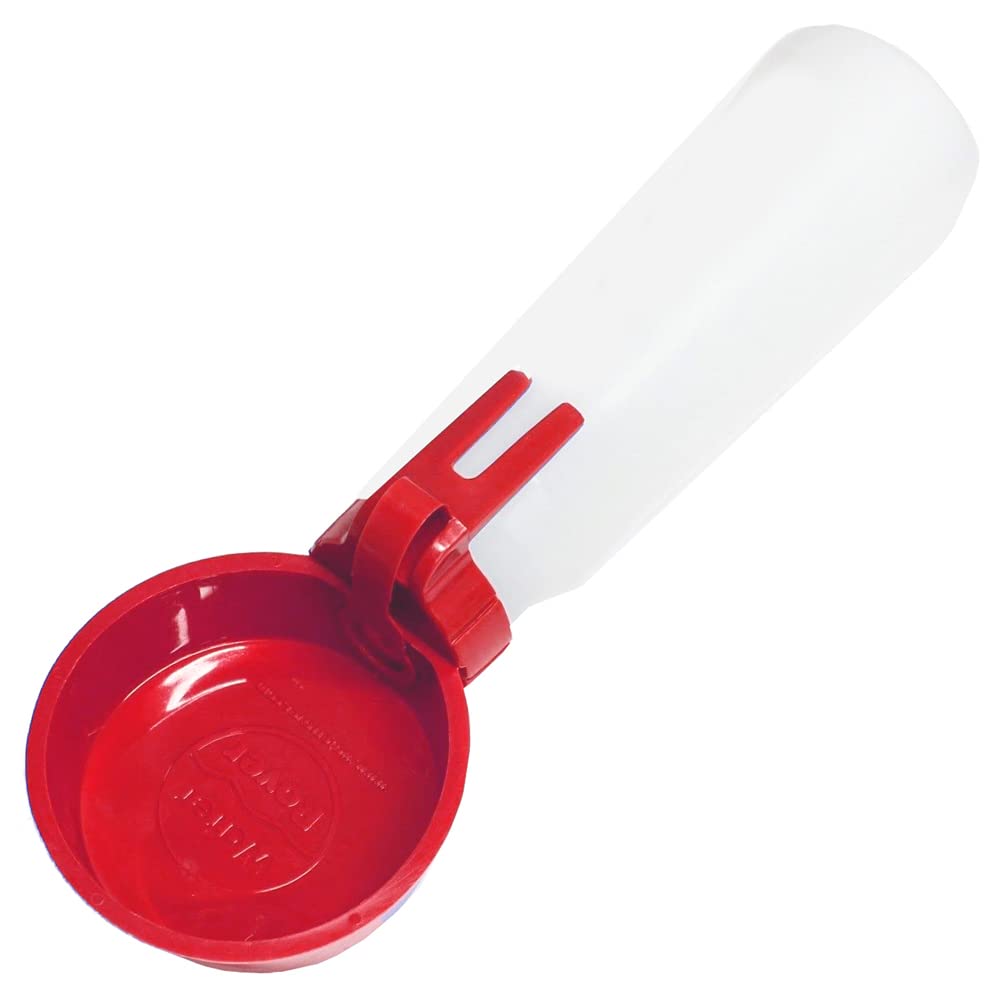 Water Rover Regular 4-Inch Bowl and 15-Ounce Bottle, Red