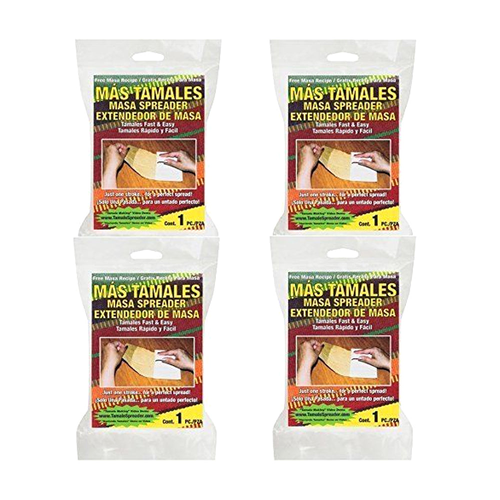 Tamales Masa Spreader, 2 Pack, Can be white, red, black or green