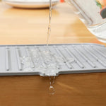 Kitchen Sink Splash Guard - Gray - Small  (13.75" x 5.7")