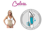 Belvia Shapewear Slimming Bodysuit (Beige) Small