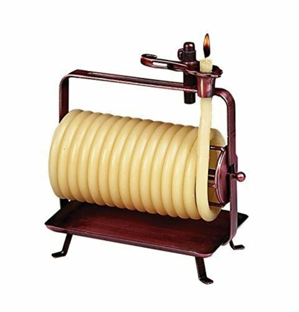 Candle by the Hour - 48 Hour Horizontal  with Copper Base (20618B)