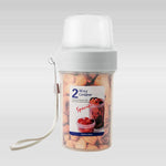 2-Way Meal Prep Container with Detachable Top -  560mL