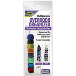 Ideaworks Multipurpose Overdoor Organizer White JB6271