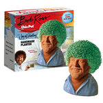 Chia Pet Planter - Bob Ross with Blue Shirt