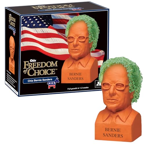 Chia Pet Planter - Freedom of Choice Bernie Sanders
