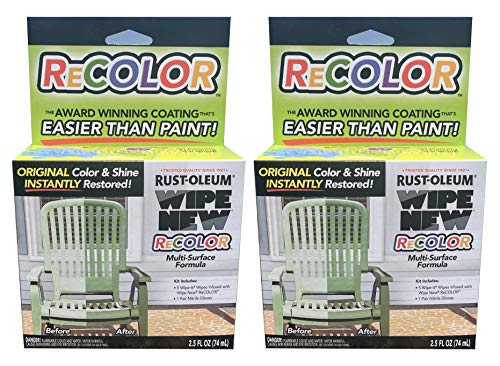 Wipe New Recolor Furniture Restorer Wipe-On Applicator (Pack of 2)