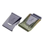 Slim Clip - Double Sided Money Clip! (Black Chrome) Two Pack