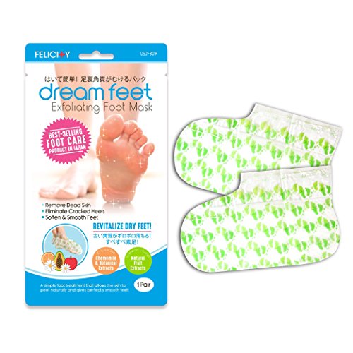 Dream Feet Exfoliating Foot Mask (One Pair) by US Jaclean