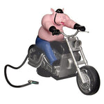 Hitch Critters Animated Ball Hitch Cover and Brake Light - Wheelie Hog