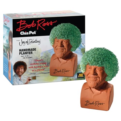 Chia Pet Planter - Bob Ross