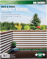 Ideaworks Deck & Fence Privacy Screen- Brown