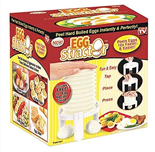 Eggstractor Egg Peeler - The Quick Way to Peel Hard-Boiled Eggs