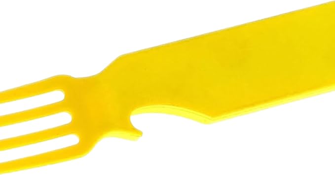 4-IN-1 Nylon Snapatite+ Utensil Set (Yellow - Single)