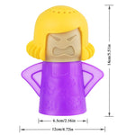 Angry Mom Microwave Cleaner - Steam Away Stubborn Grime!