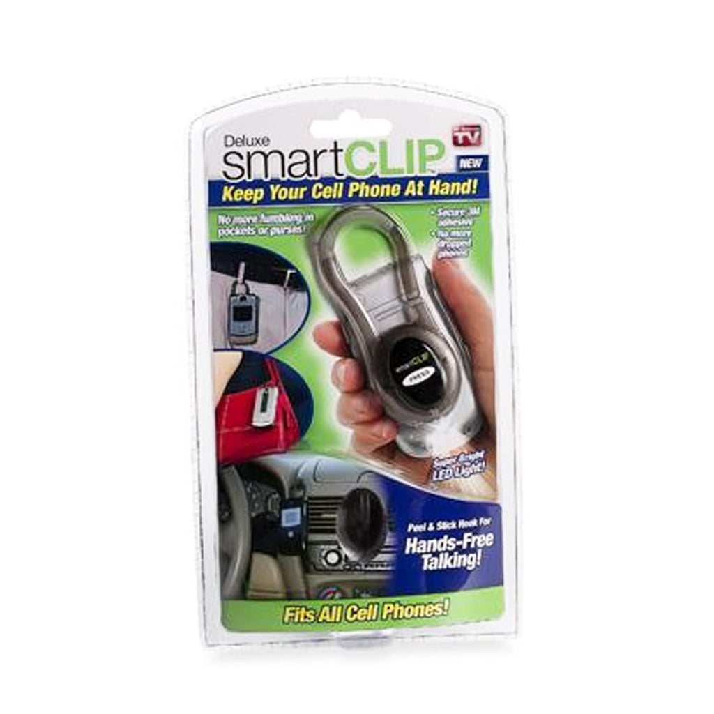 Deluxe Smart Clip- Universal-  Fits All Cellphones- Charcoal Gray (1)
