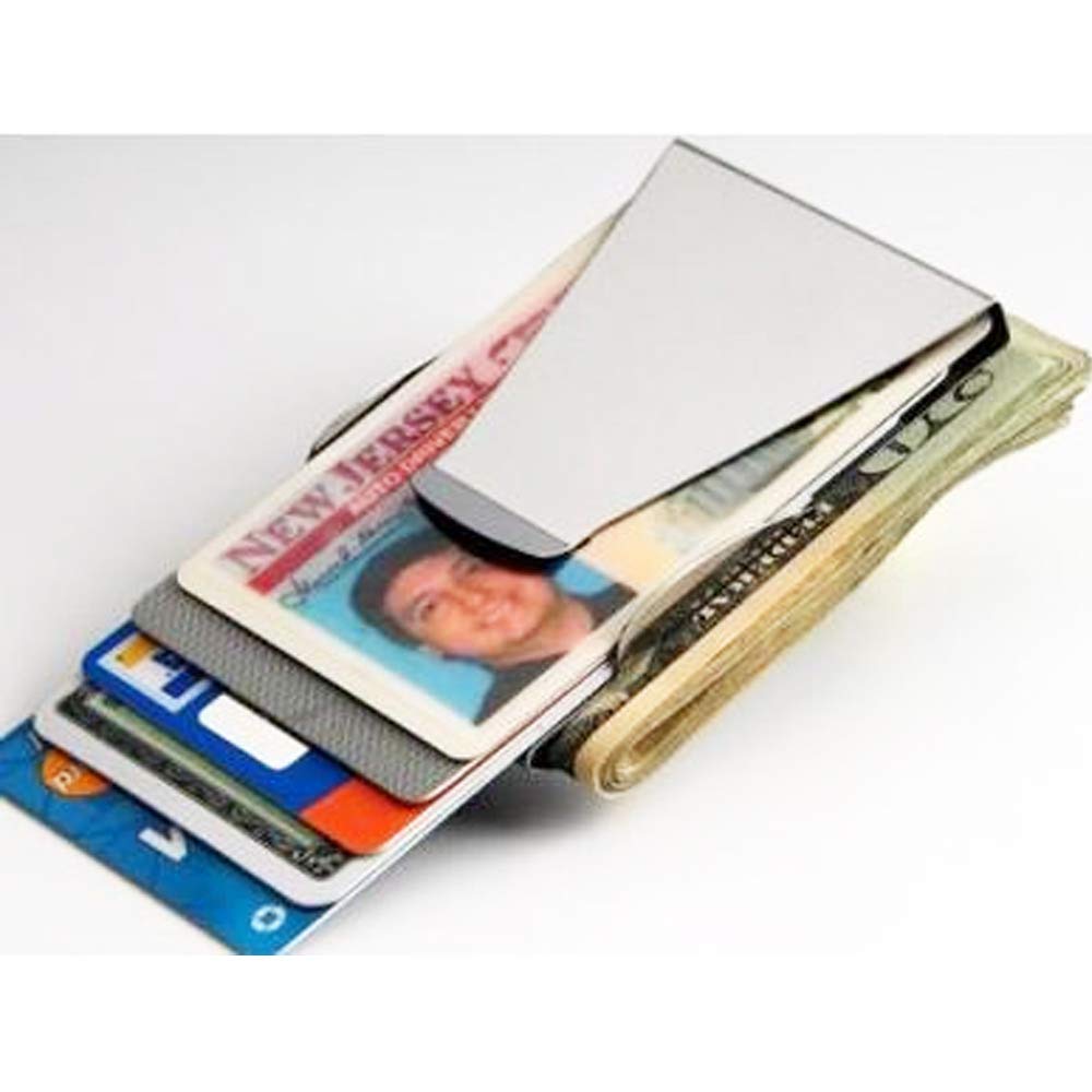 Slim Clip - Double Sided Money Clip! (B. Chrome)