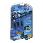 Universal Zipper Repair Kit - 6 Pack (Black) for All Your Zipper Needs