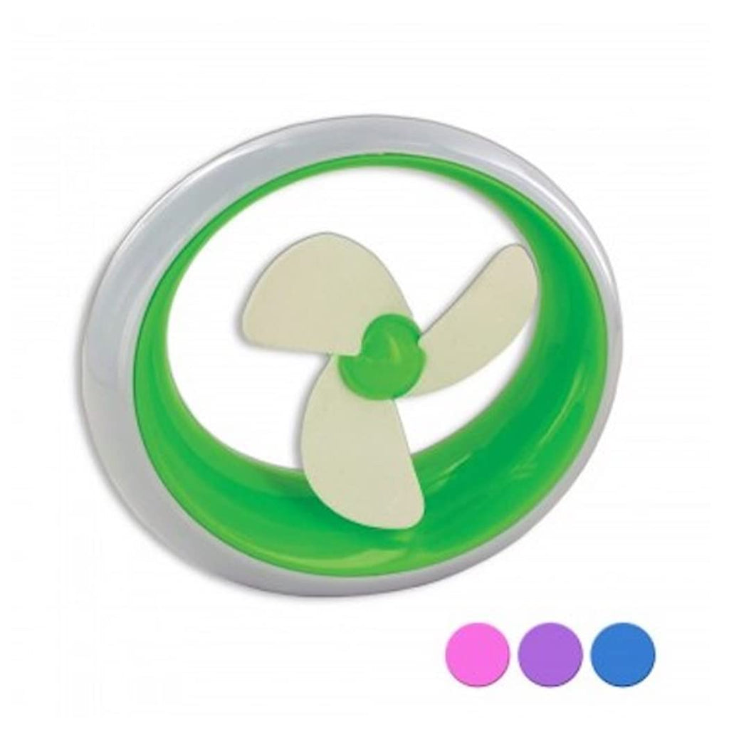 USB Personal Desk Fan- A Perfect Desktop Companion- Green