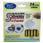 Drain Sticks - Lemon - 24 Sticks